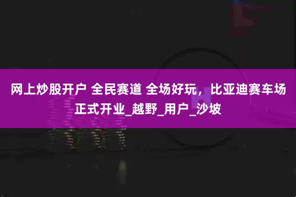 网上炒股开户 全民赛道 全场好玩，比亚迪赛车场正式开业_越野_用户_沙坡