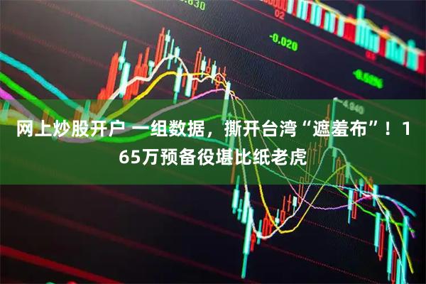 网上炒股开户 一组数据,撕开台湾“遮羞布”!165万预备役堪比纸老虎